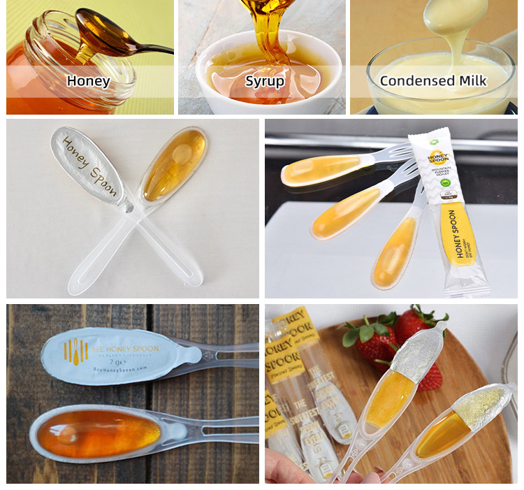 honey spoon filling machine