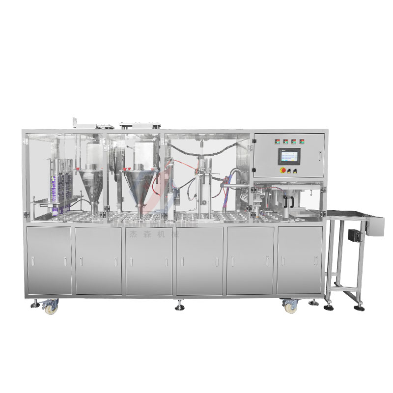 tea powder cup filling machine