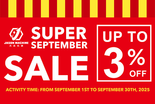 Upgrade Your Production Line This September – Save 3%!