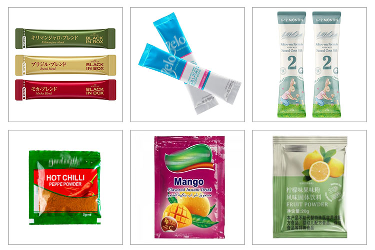 multi lane powder sachet packing machine