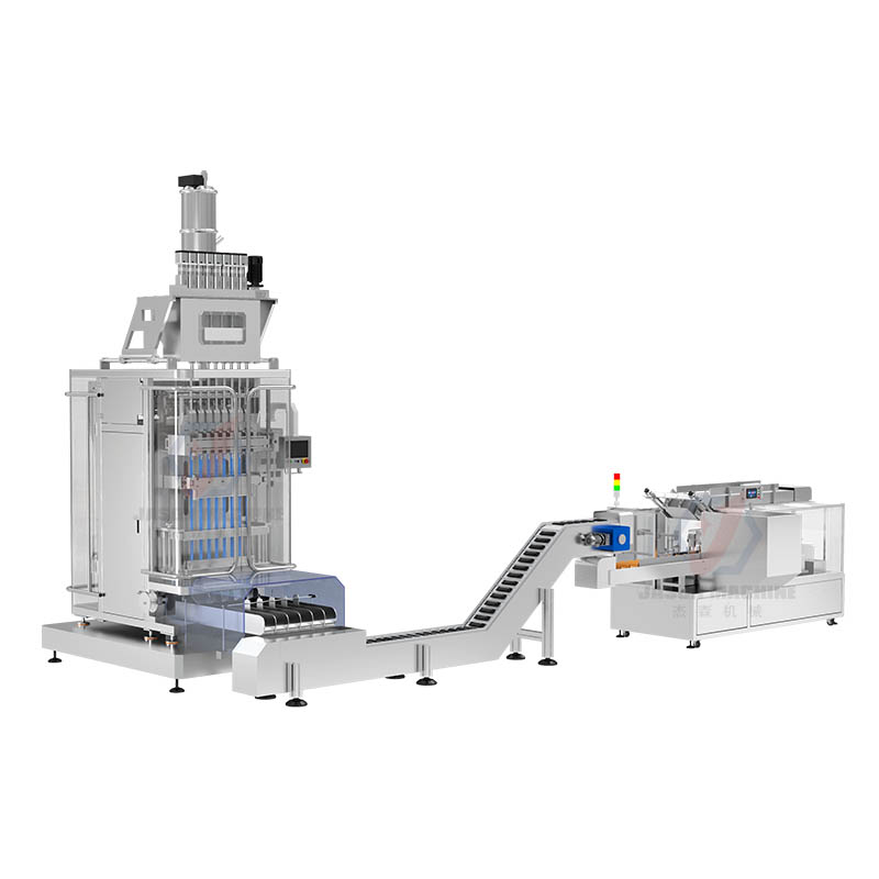 multi lane powder stick sachet cartoning machine