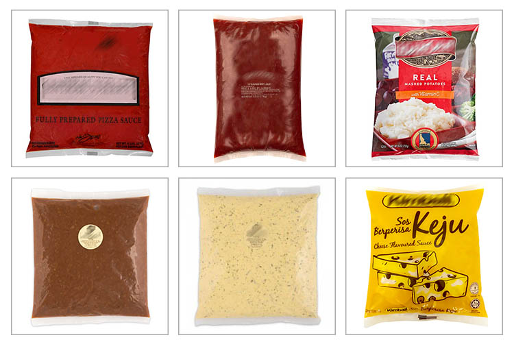 sauce pouch packing machine