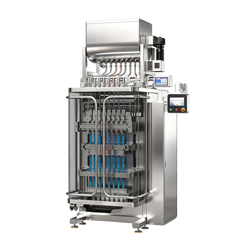 8 lane piston liquid packing machine