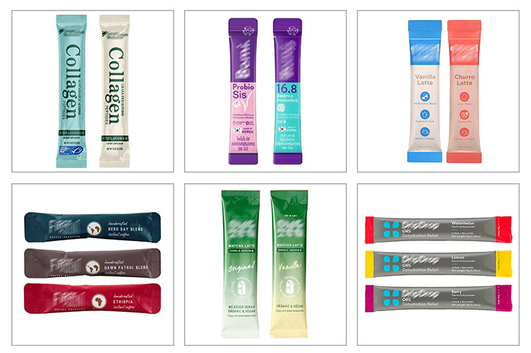 powder stick packets